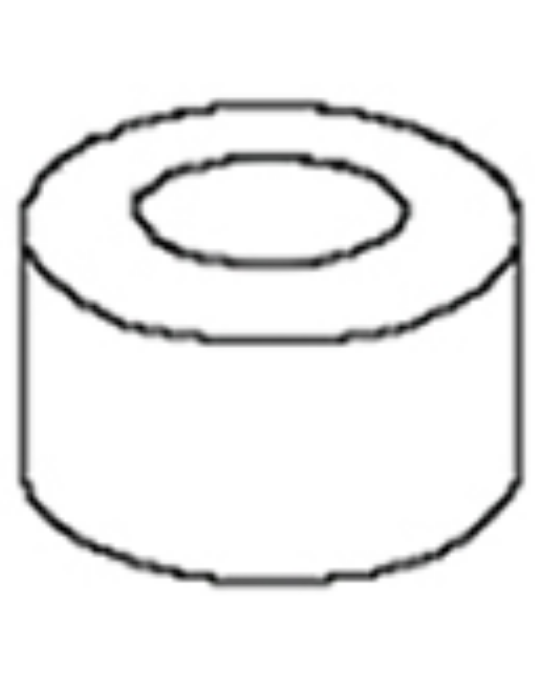 Anneaux de couleur, blanc Paquet de 50-0