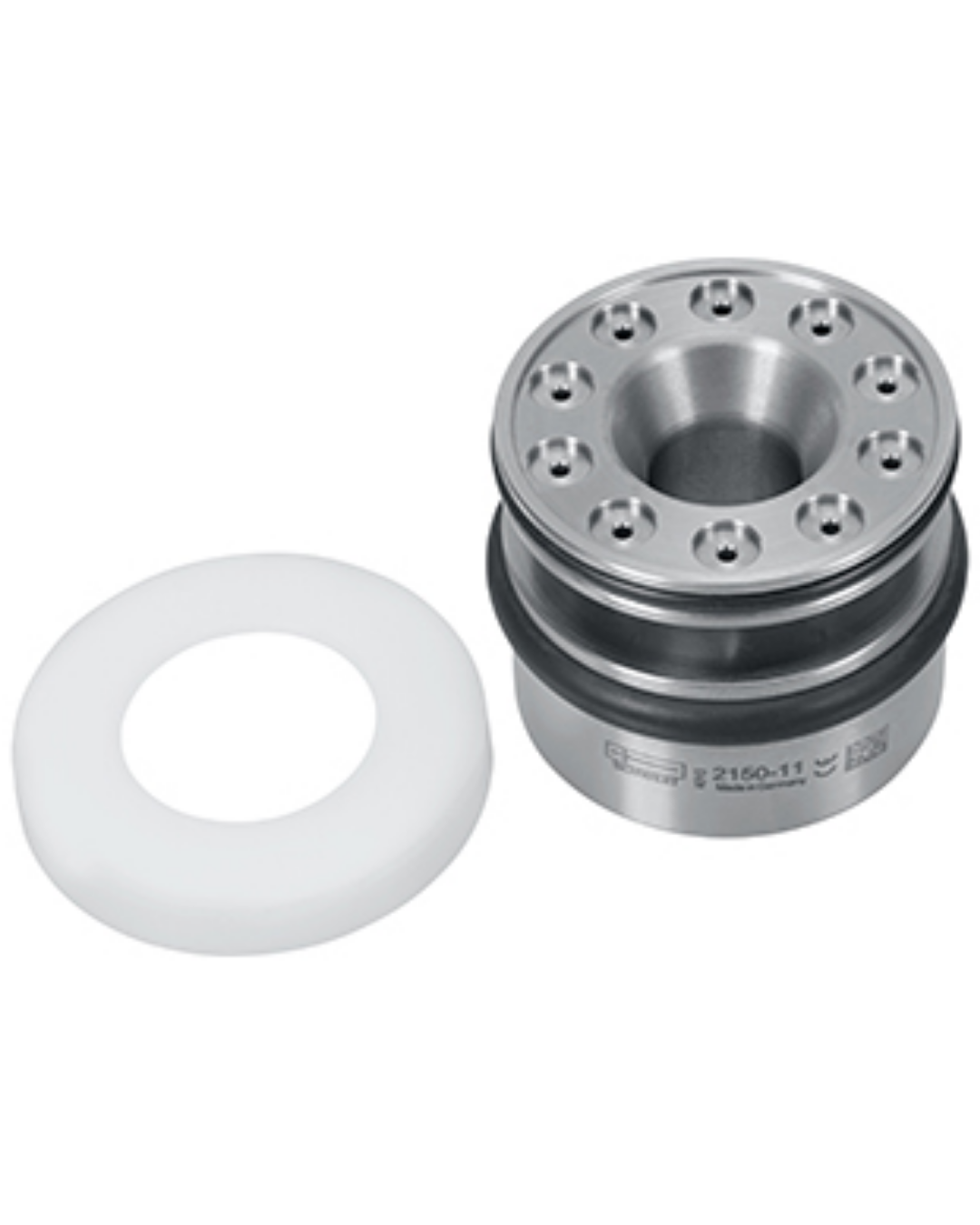 Boîte de rangement pour 10 goupilles en titane diamètre 33 mm couvercle, 29,5 mm hauteur inférieure env. 30 mm-0