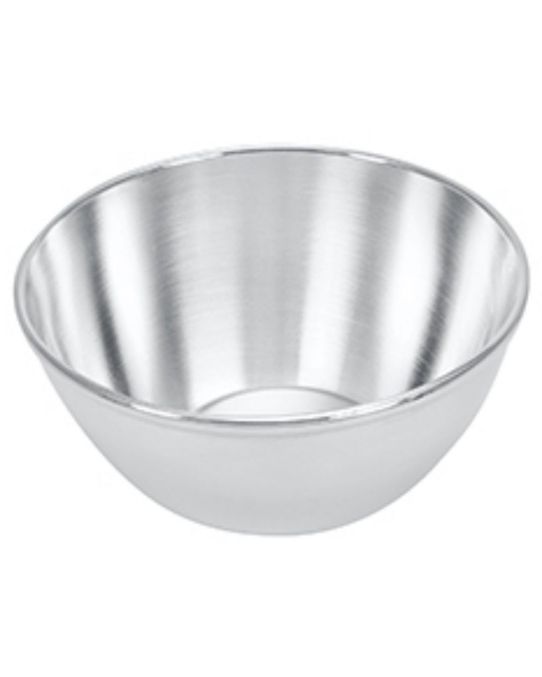 Bol rond, en inox de 80 mm x 40 mm de haut, contient 0,14 L-0