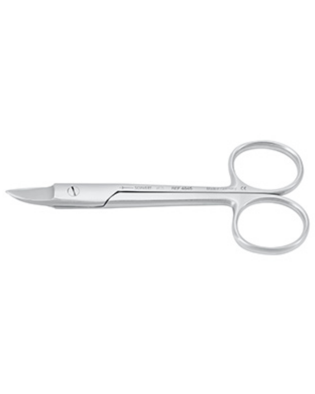 Ciseaux couronne BEEBEE dentelés courbées de 12 cm-0