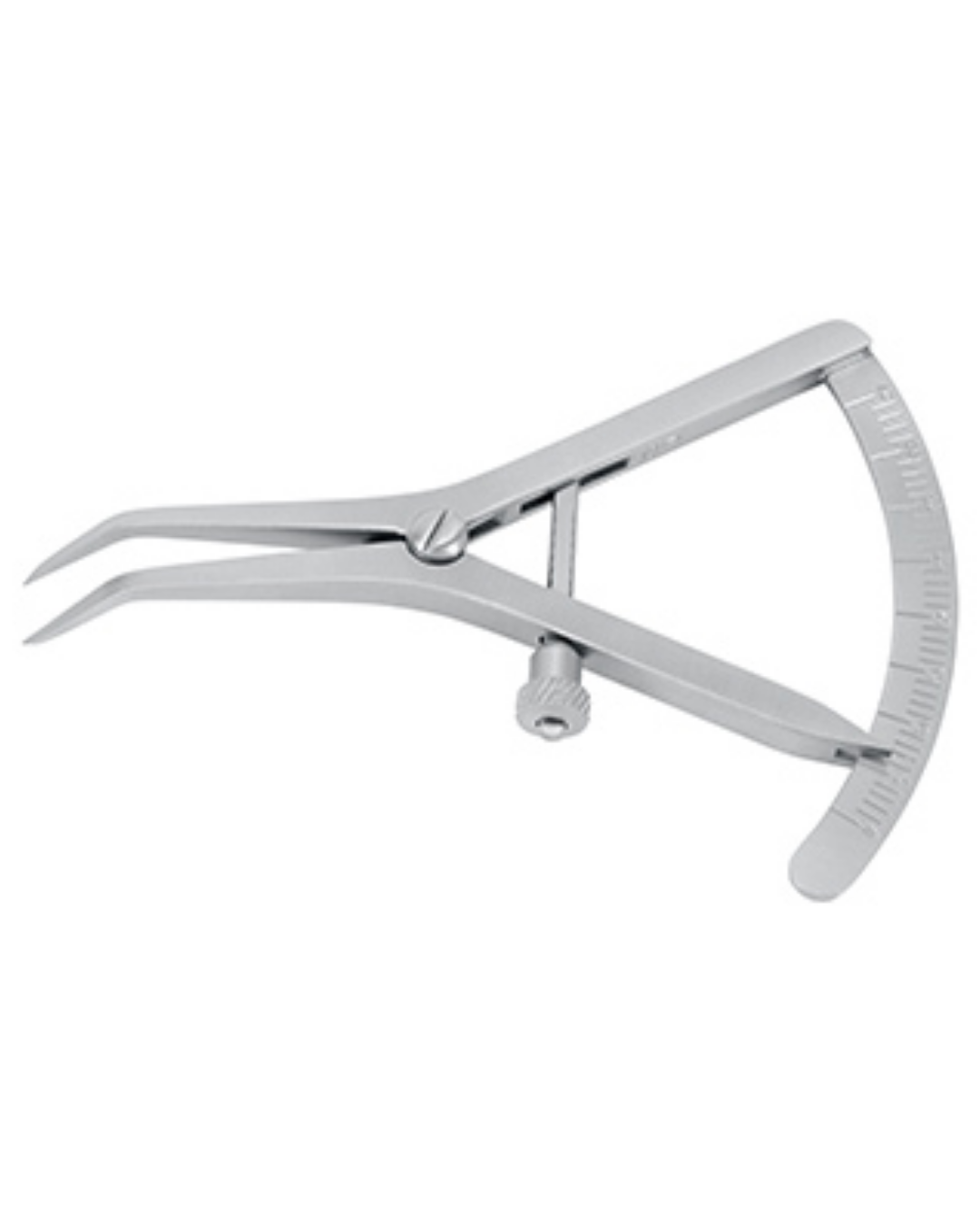 Compas Castroviejo 0-40mm, 9cm coudé, pour mesure de comparaison uniquement-0