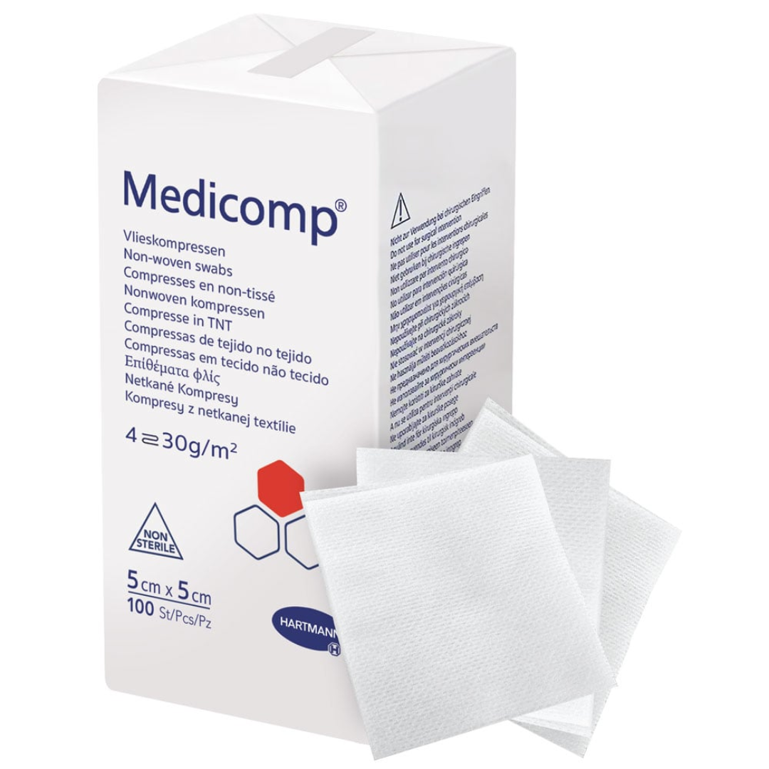Compresses Medicomp non tissées stériles-0