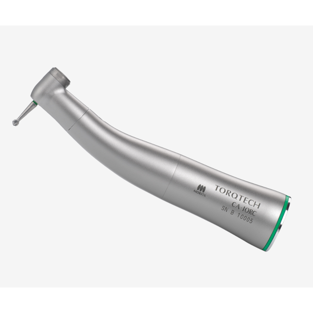 Contre-angle TorqTech CA-10RC 10:1 verte sans éclairage-0