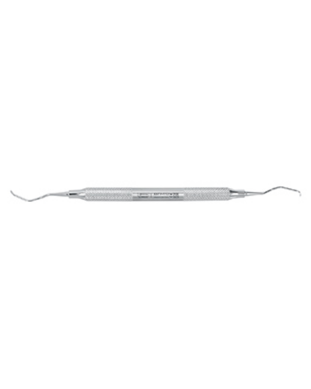Curette parodontale 13/14 GRACEY-MINIATURE détartrage profond pour prémolaires et molaires, distale, double angle 10cm-0