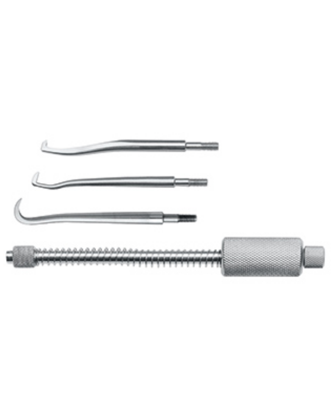 Démonte-couronne MORELL avec embouts : 4924-1, 4924-2 et 4924-3-0