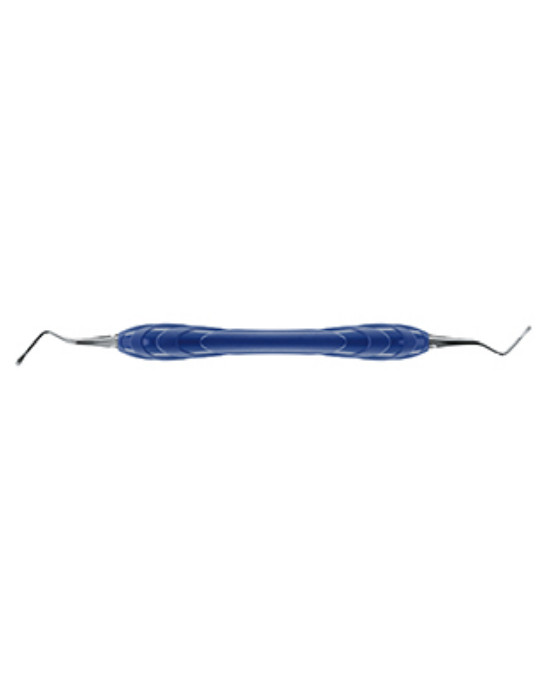 Excavateur chirurgical 1,4 mm plat à double extrémité, poignée de conception SCHWERT Ergo bleue-0