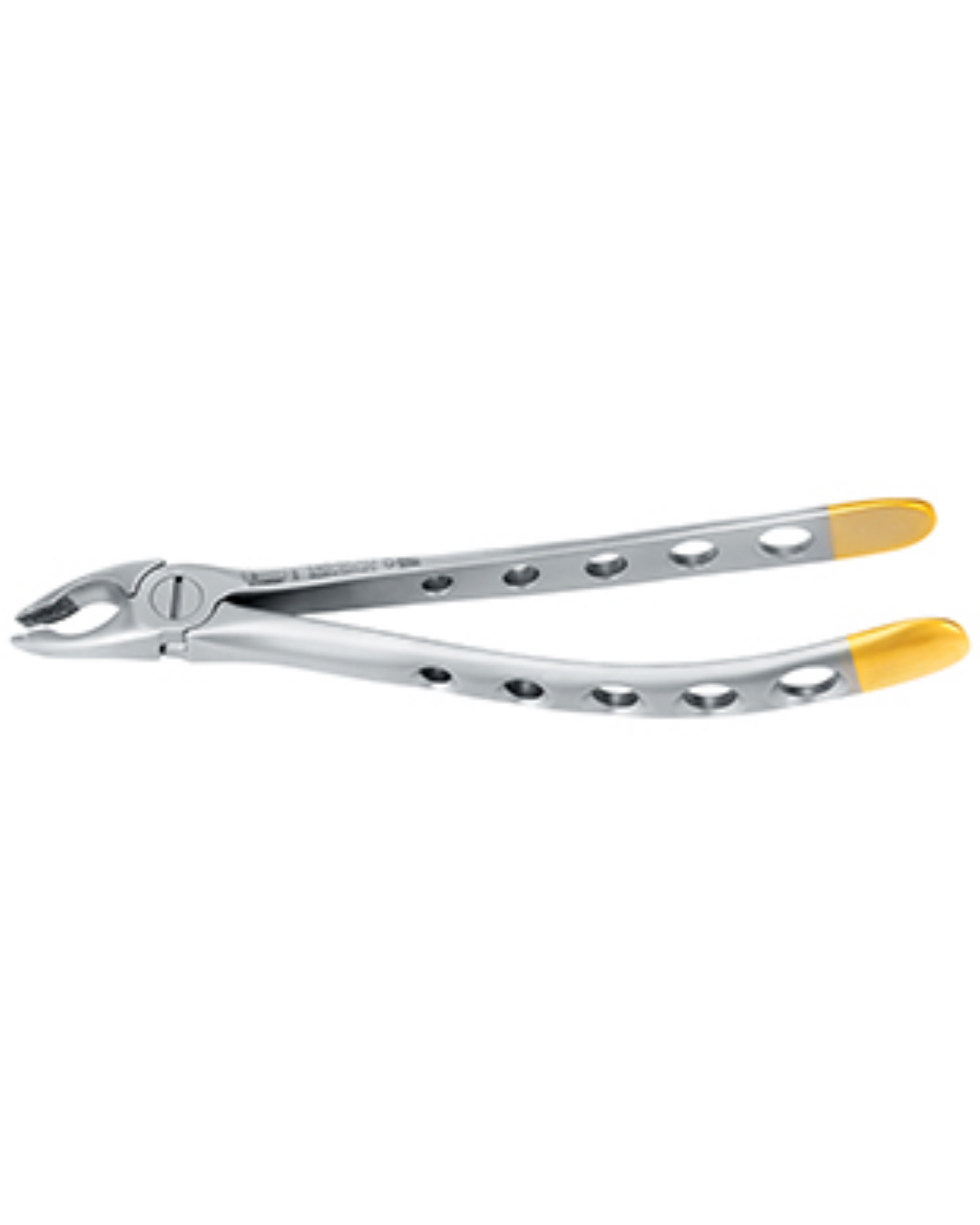 Forceps, Engl. Modèle, fig. 35D prémolaires supérieures, becs spéciaux fins, diamantés, grande portée, 16cm-0