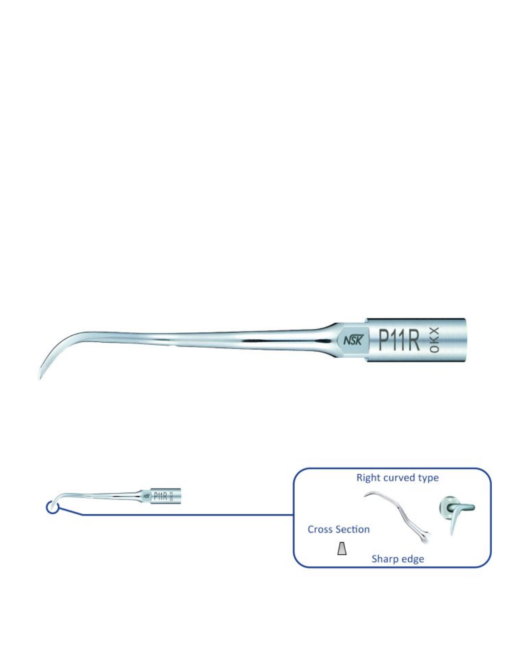 Insert Détartrage P11R Pour Varios Nsk-0