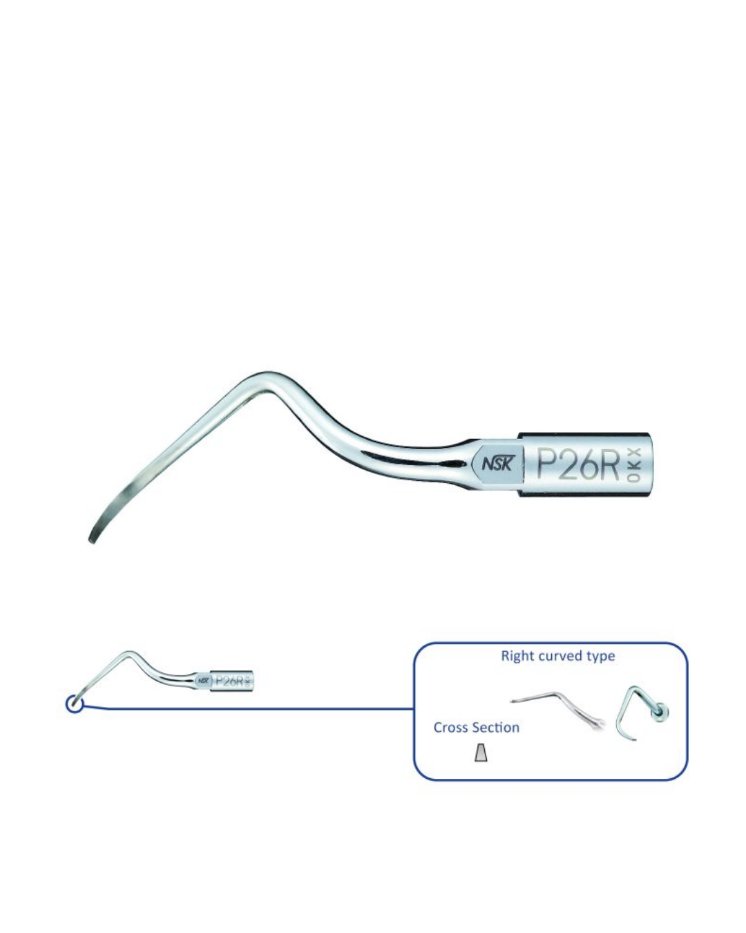 Insert Détartrage P26R Pour Varios Nsk-0