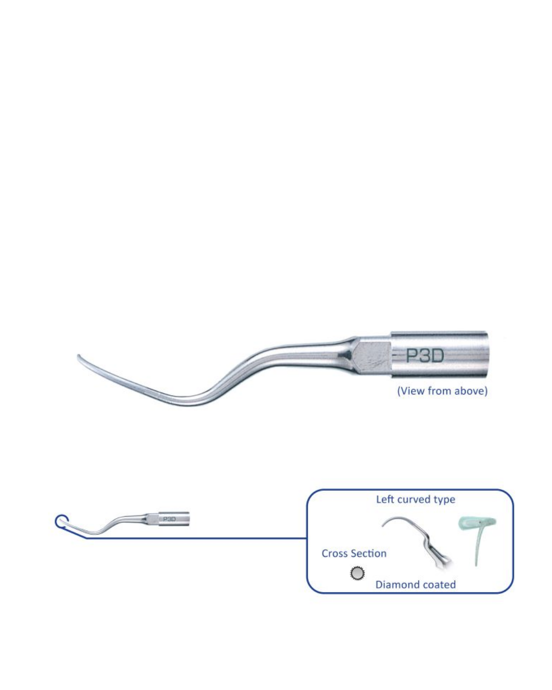 Insert Détartrage P3D Pour Varios Nsk-0
