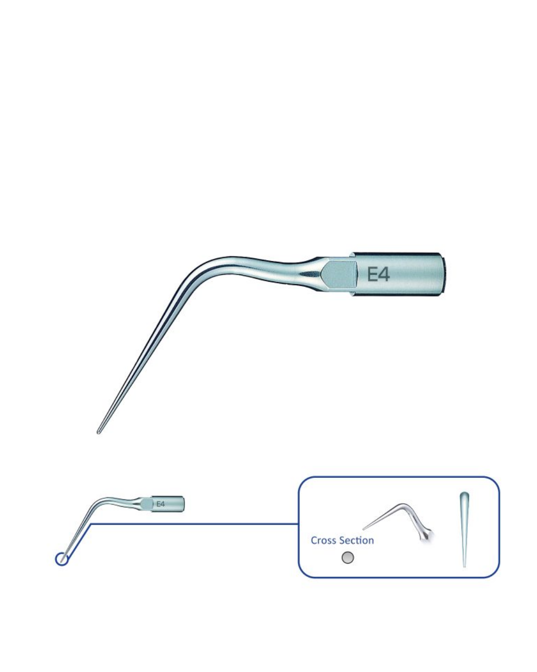 Insert Endodontie E4 Pour Varios Nsk-0
