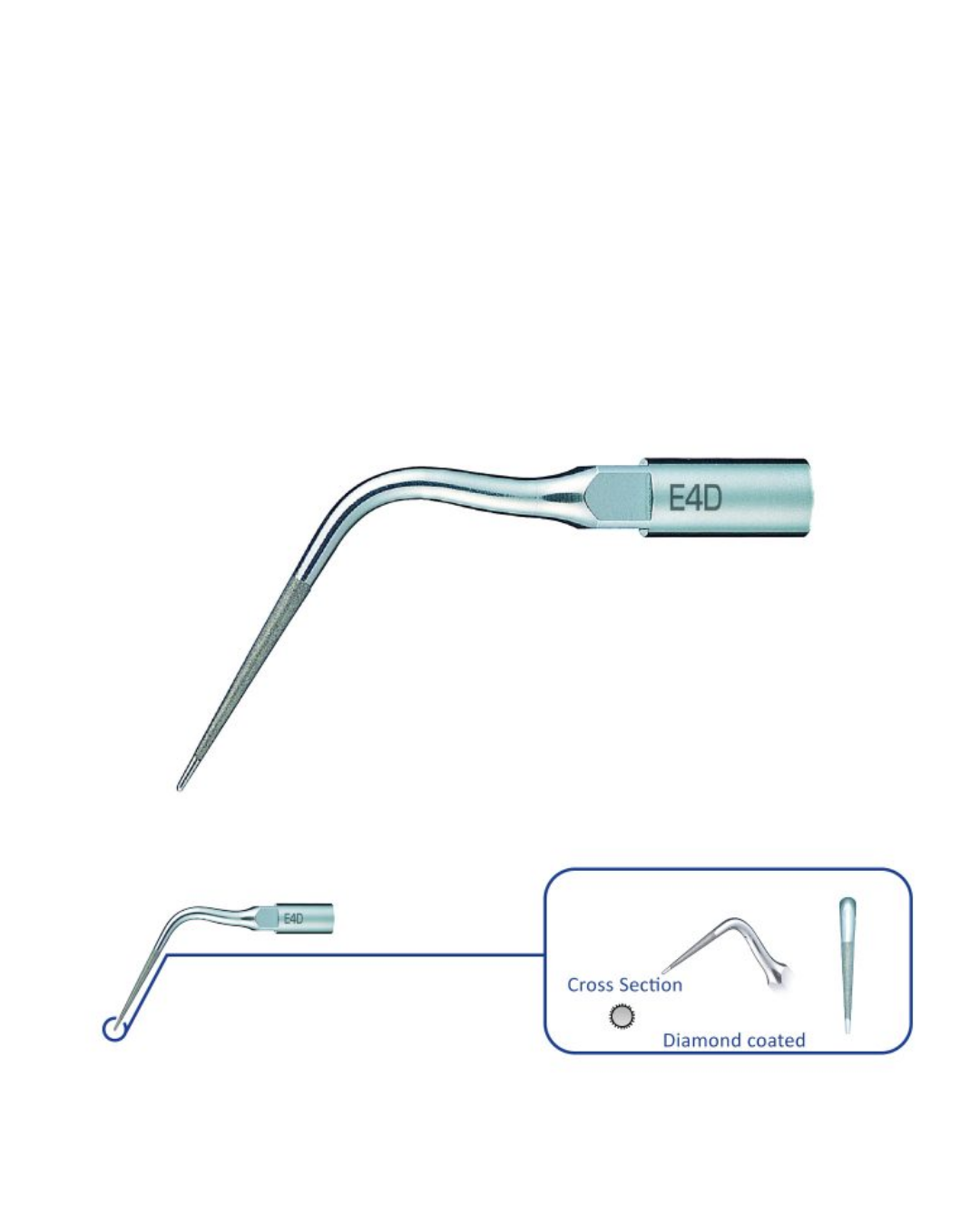 Insert Endodontie E4D Pour Varios Nsk-0