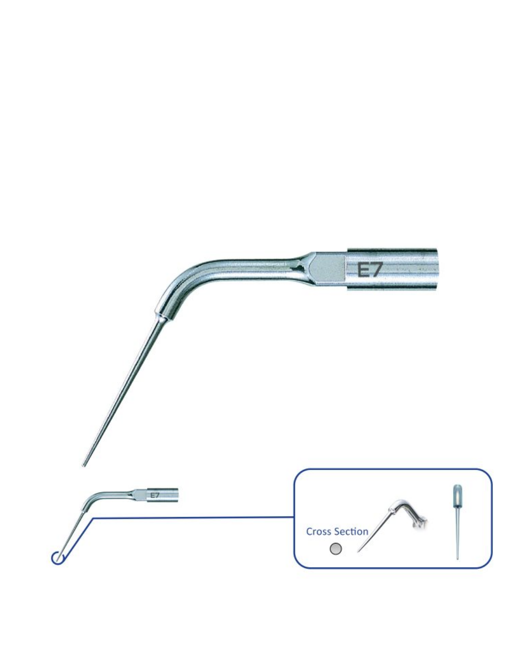 Insert Endodontie E7 Pour Varios Nsk-0