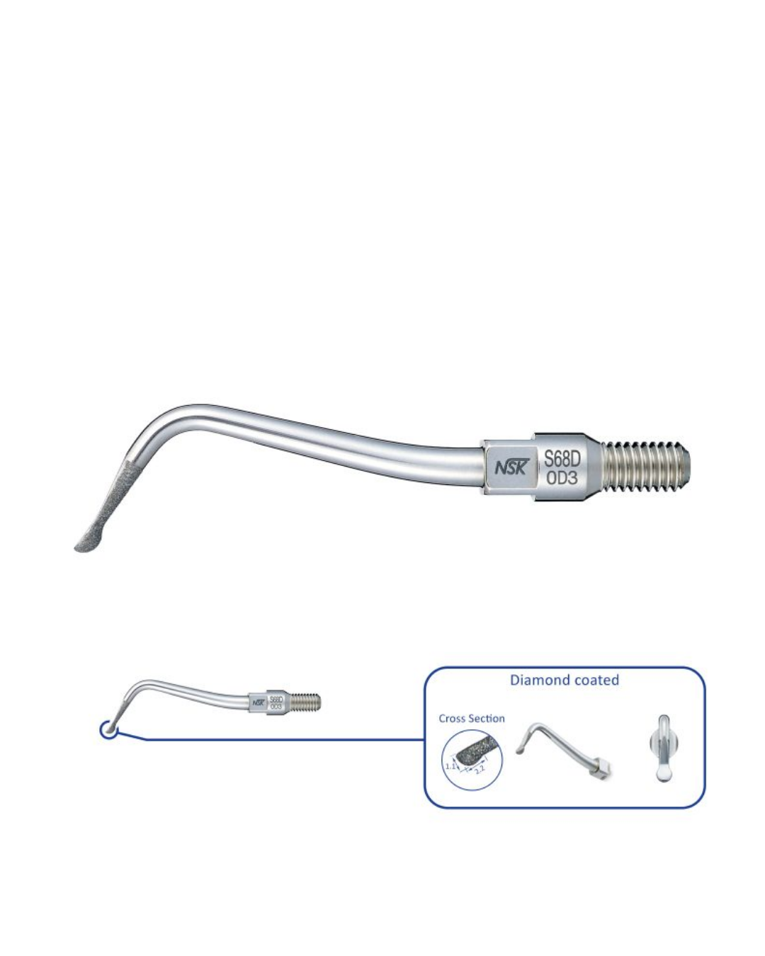 Insert pneumatique – Restauration (Pour Intervention Minimale) S68D-0