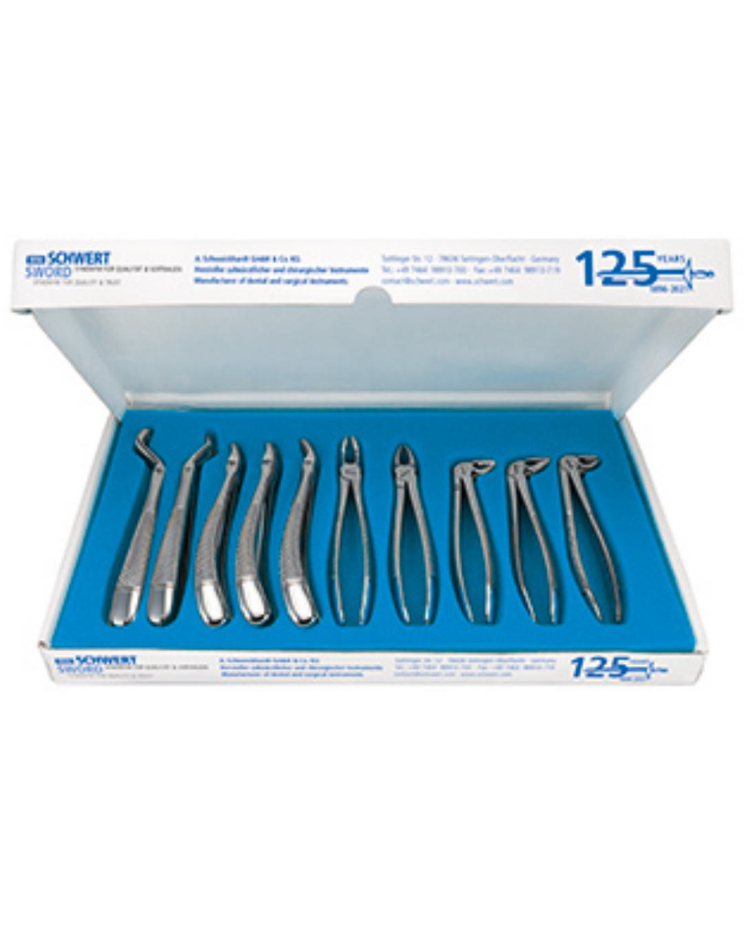 Kit de pinces d’extraction 10 pcs. Fig. 2/7/13/17/18/22/33/51A/67A/79-0