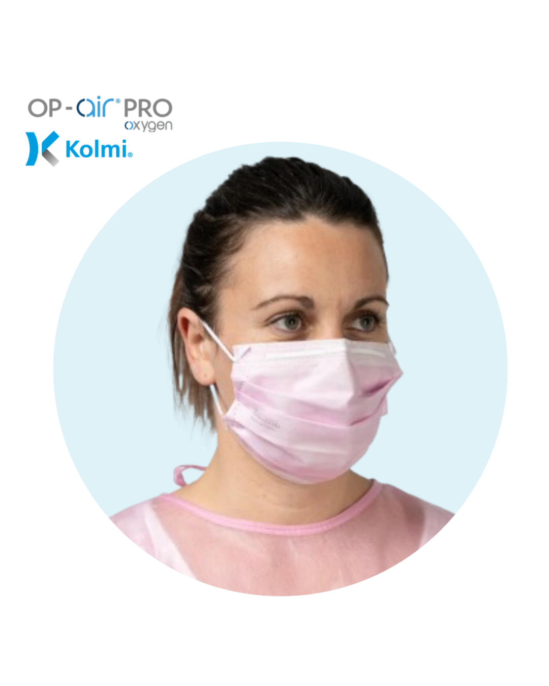 Masque médical Op'R type IIR à élastiques Kolmi-1