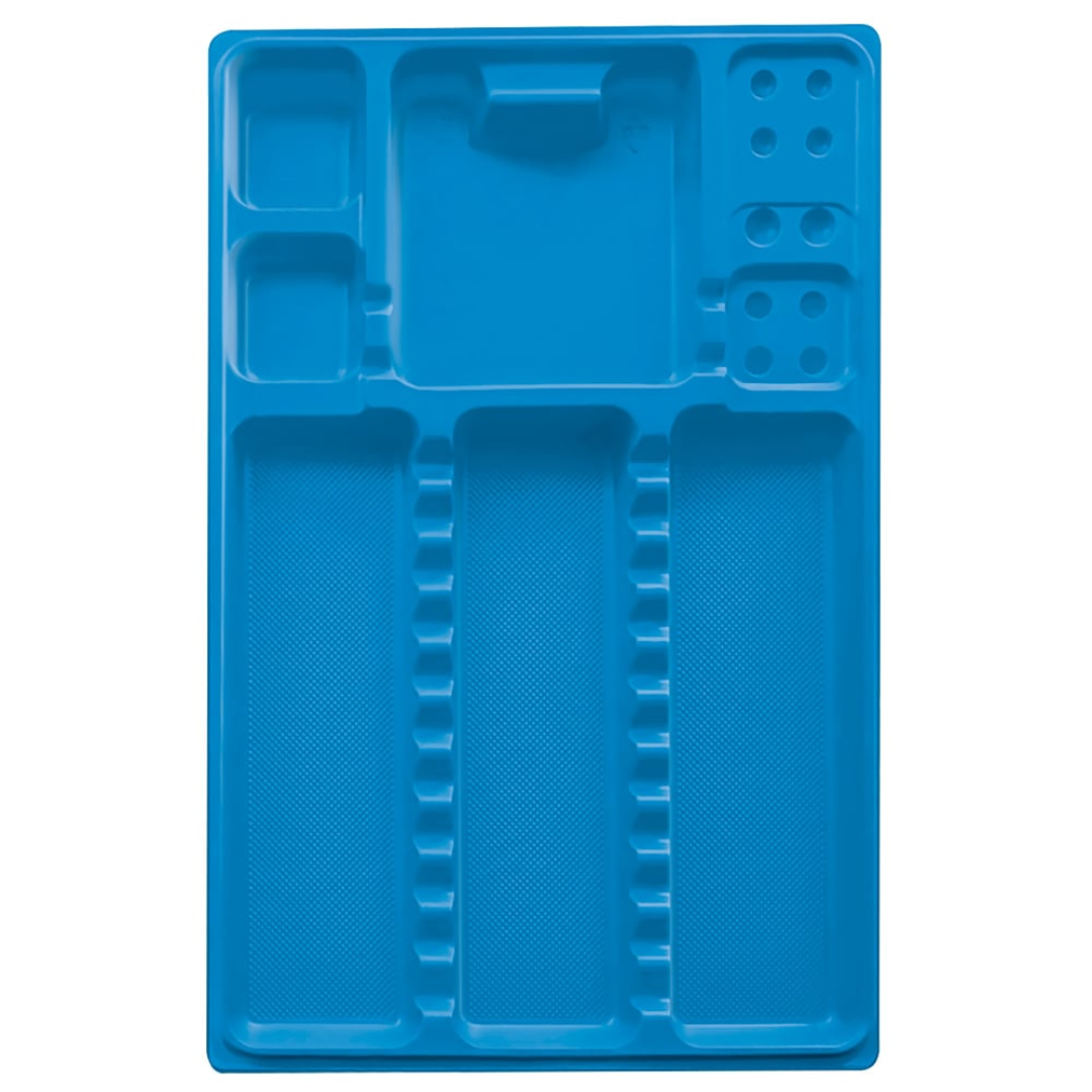 Plateaux jetables blancs & colors. Lot de 400-4