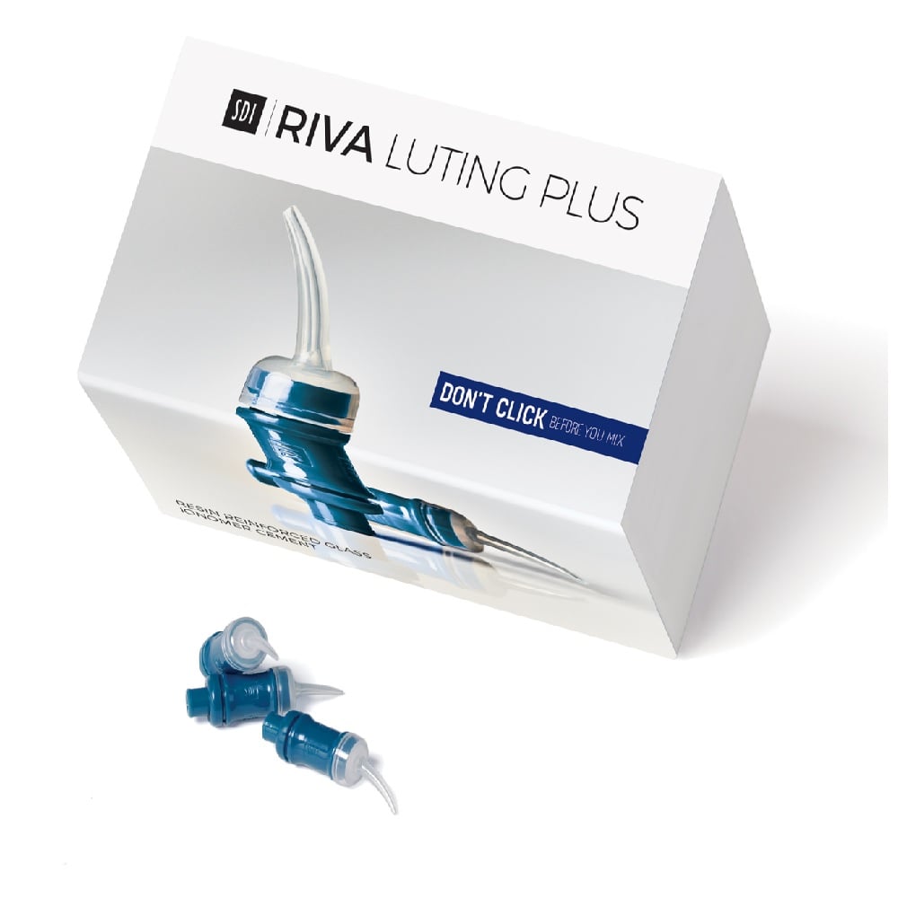 RIVA LUTING PLUS VERRE IONOMERE POUR SCELLEMENT, RENFORCE EN RESINE-0