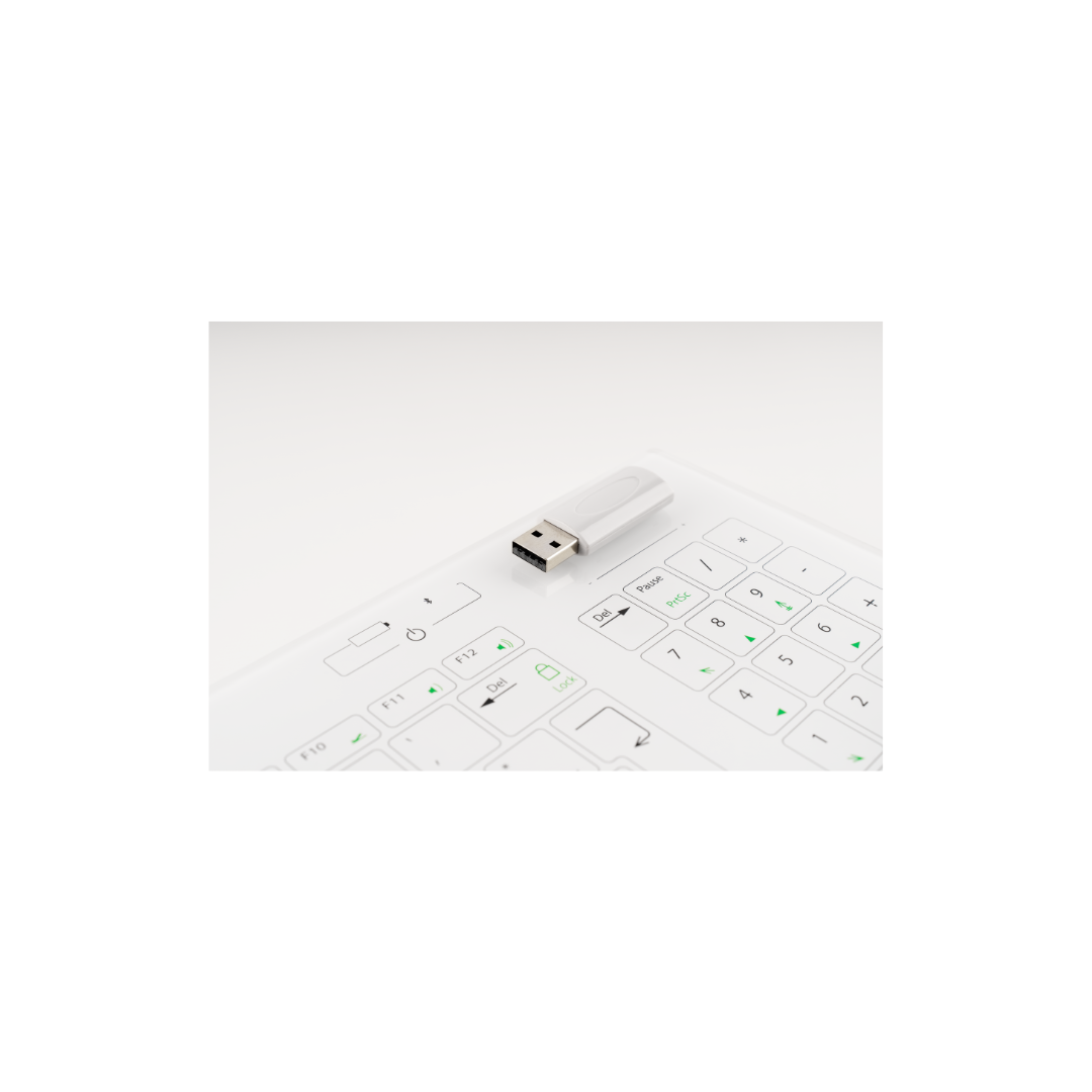 Slim 823 : clavier tactile avec pavé numérique-1