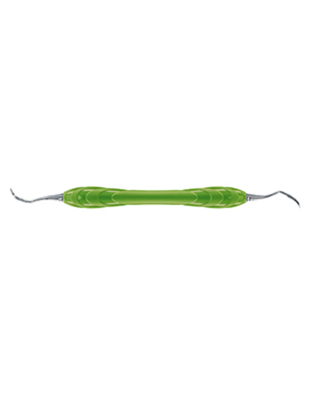 TAYLOR - Sickle Scaler vert de taille moyenne adapté au contour de la dent, pour tous les espaces interdentaires T2/3.-0