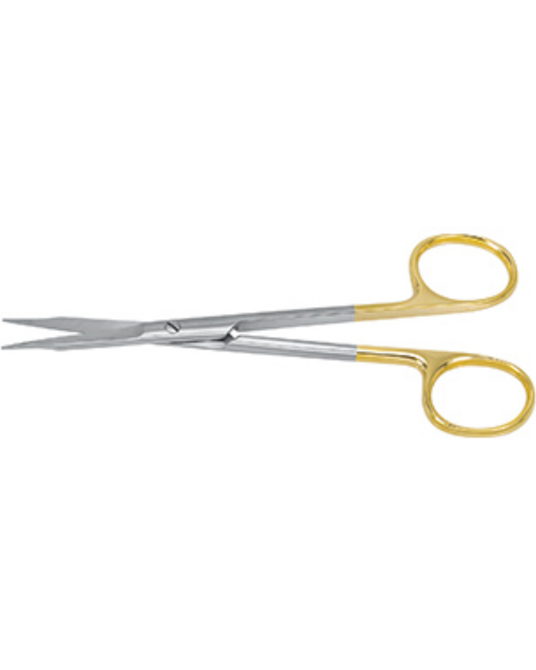 TC Ciseaux de gingivectomie, dentelés droits Goldmann-Fox, 13 cm, insert en carbure-0