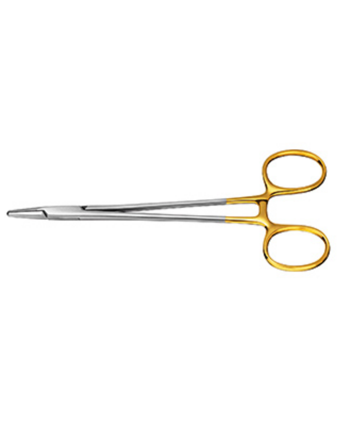 TC Porte-aiguille 13cm BAUMGARTNER avec insert en carbure 3/0 - 5/0, Largeur : 2,4mm-0