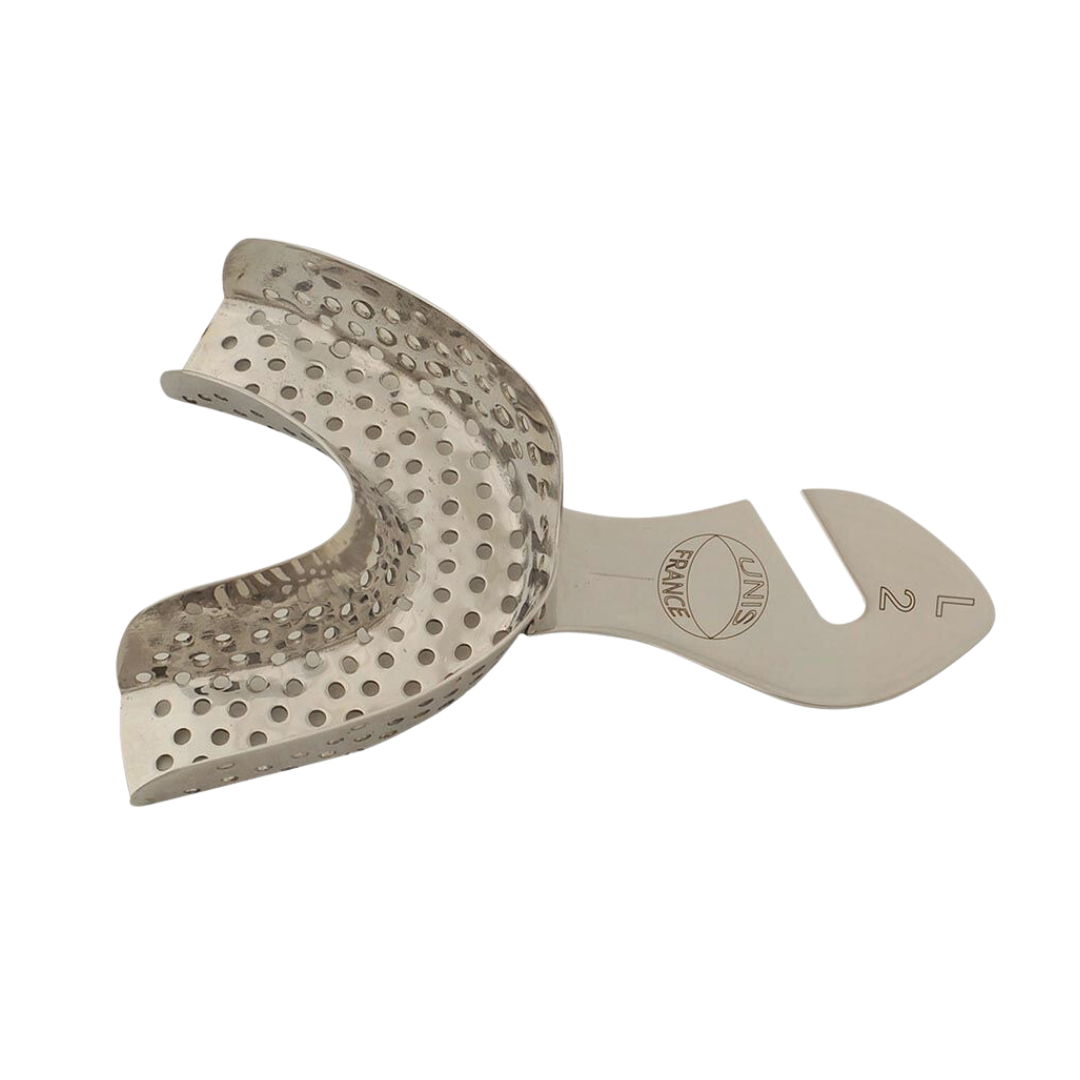 Unis - Porte empreinte perforés en acier inoxydable-2