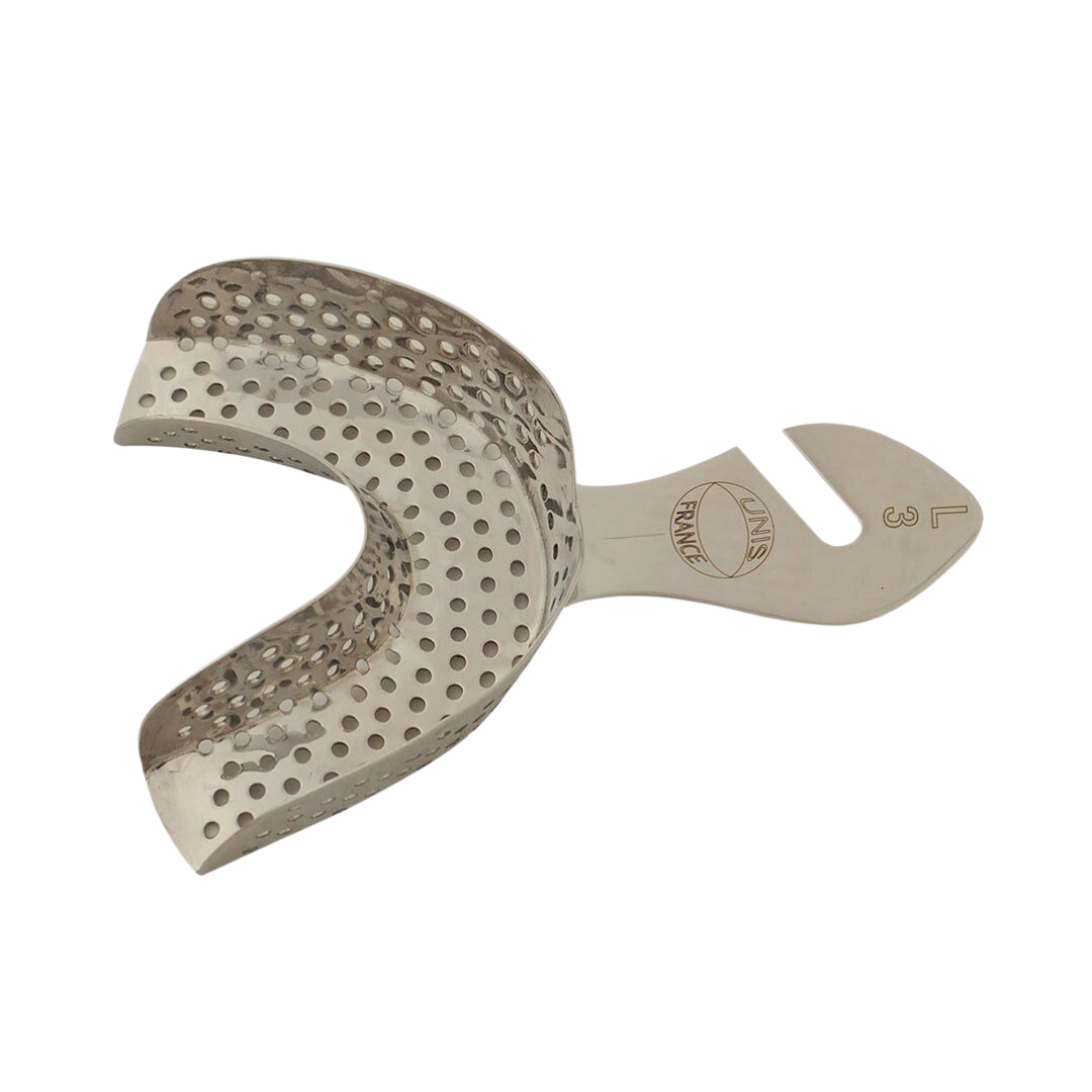 Unis - Porte empreinte perforés en acier inoxydable-3