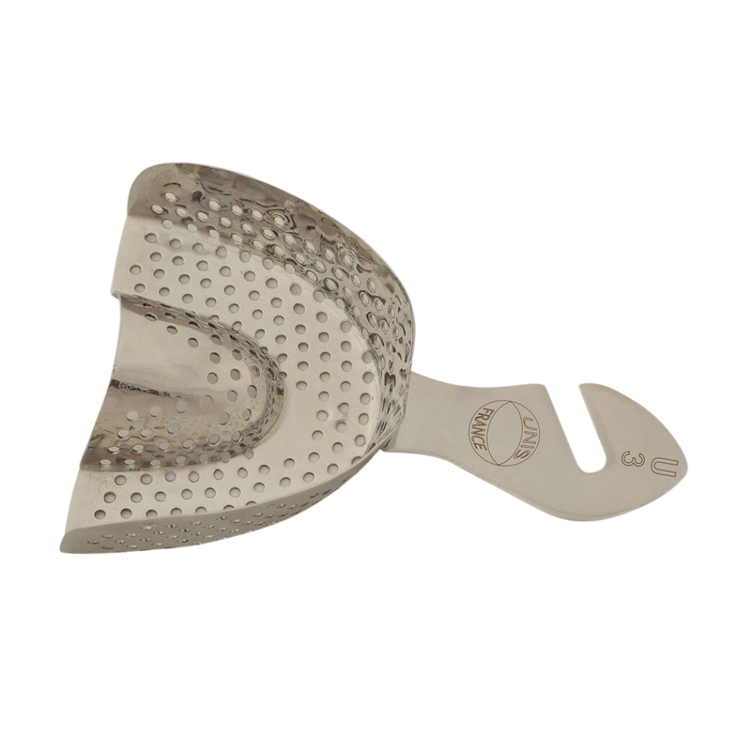 Unis - Porte empreinte perforés en acier inoxydable-7