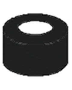 Anneaux de couleur, noir Paquet de 50