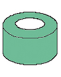 Anneaux de couleur, vert, paquet de 50