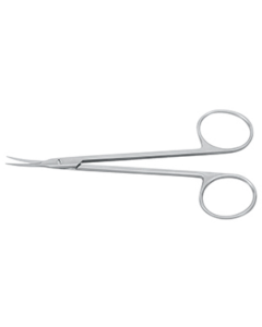 Ciseaux à gencives incurvés 11,5 cm pointe extra fine