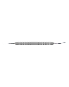 Curette faucille (détartreur) Gris GXC4 pointes arrondies 17cm