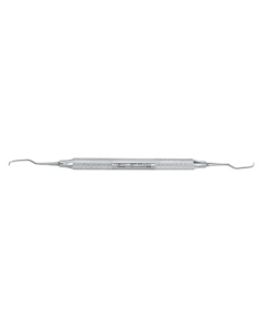 Curette parodontale 1/2 GRACEY-MINI détartrage profond pour dents antérieures et prémolaires, coudée 10cm
