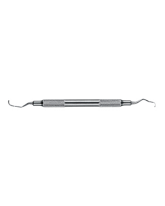 Curette parodontale - 3/4 LONGUE pour Prémolaires / Molaires 17cm Manche Rond
