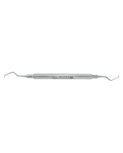 Curette parodontale 7/8 GRACEY-MINI détartrage profond pour prémolaires et molaires buccales/linguales, coudée 10cm