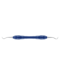 Détartreur Hygienist H6/H7 version fine en épée Manche Ergo bleu