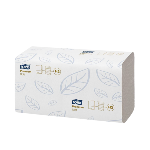 Essuie-mains enchevêtrés doux et extra doux, pliés en M - H2