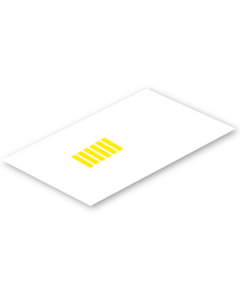 Filtre unidirectionnel 100 pièces/paquet pour le conteneur 2607-xxx 235x118mm, paquet de 100