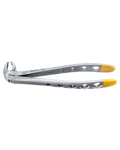 Forceps, Engl. Modèle, fig. 22D molaires inférieures et dents de sagesse Tac-Traction diamantées, 14,5cm