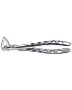 Forceps, Engl. Modèle, fig. 59 racines inférieures, extra minces. Tac-Traction, 15 cm