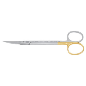 JOSEPH, Ciseaux à gencives, SuperCut courbés, 14 cm, un tranchant dentelé