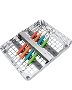 Kit d’augmentation osseuse dans la poignée de code de couleur