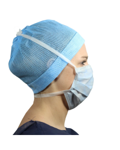 Masque médical Op-Air One Splash type IIR Kolmi bleu à lanières