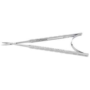 Micro-porte-aiguille kirsch, revêtement TC, 17.5 cm, ressort intérieur protégé par verrouillage