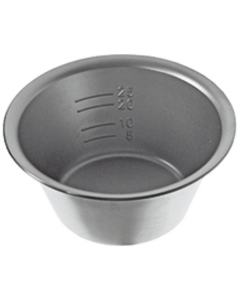 Mug à pharmacie 25ccm en acier inoxydable, gradué