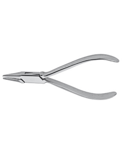 Pinces à nez plat Crovana 12,5 cm dentelées max. 0,7 mm / 0,028 pouce BOX LOCK