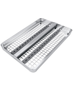 SCHWERT Protector-Tray, 1/1 pour 16 instruments avec 2 supports d’instruments et 1 dispositif de retenue, 275 x 178 x 24 mm