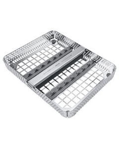 SCHWERT Protector-Tray, 1/2 pour 8 instruments avec 2 supports d’instruments et 1 dispositif de retenue, 178 x 140 x 24 mm