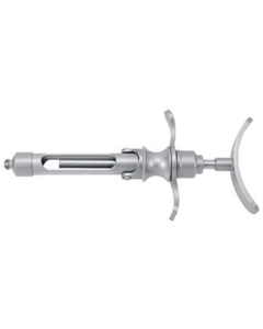 Seringues d'injection 1,8 cc, inox filetage américain, auto-aspiration